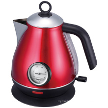 Stainless Steel Cordless Jug Electric Kettle with Thermometer